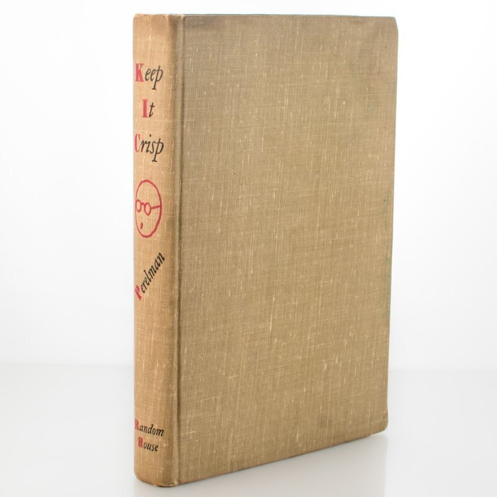 Keep It Crisp by S.J. Perelman | Collected Works and Short Stories | 1st Edition